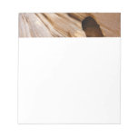 Zion Canyon Wall I Abstract Nature Photography Notepad