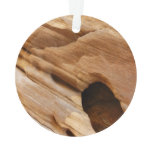 Zion Canyon Wall I Abstract Nature Photography Ornament