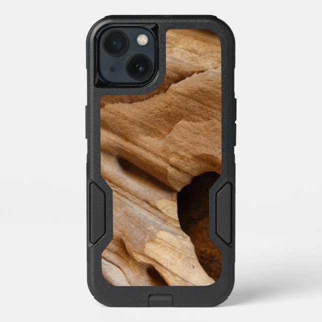 Zion Canyon Wall I Abstract Nature Photography Otterbox iPhone Case (Back)