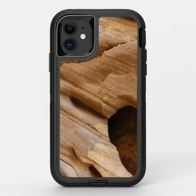 Zion Canyon Wall I Abstract Nature Photography Otterbox iPhone Case (Back)