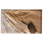 Zion Canyon Wall I Abstract Nature Photography Place Card Holder