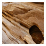 Zion Canyon Wall I Abstract Nature Photography Poster