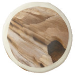 Zion Canyon Wall I Abstract Nature Photography Sugar Cookie