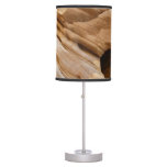 Zion Canyon Wall I Abstract Nature Photography Table Lamp