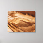Zion Canyon Wall II Red Rock Abstract Photography Canvas Print