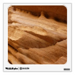 Zion Canyon Wall II Red Rock Abstract Photography Sticker