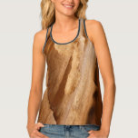 Zion Canyon Wall II Red Rock Abstract Photography Tank Top