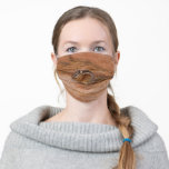 Zion Chipmunk on Red Rocks Adult Cloth Face Mask