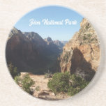 Zion from Angels Landing Trail Zion National Park Coaster