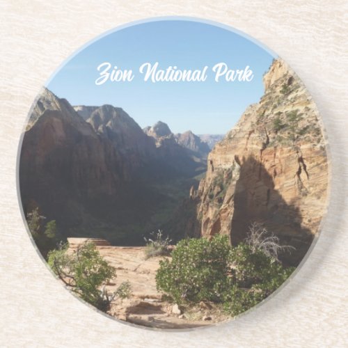 Zion from Angels Landing Trail Zion National Park Coaster