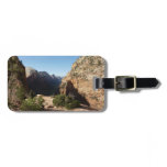 Zion from Angels Landing Trail Zion National Park Luggage Tag