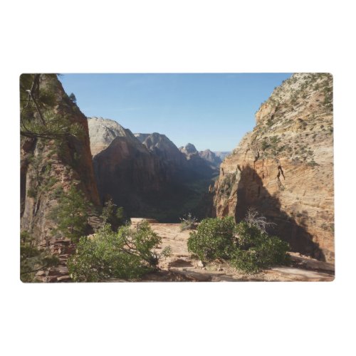 Zion from Angels Landing Trail Zion National Park Placemat
