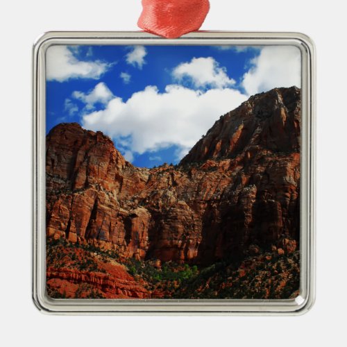 Zion Mountains National Park Metal Ornament