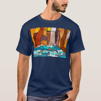 Zion Narrows Art T-Shirt