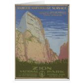 Zion National Park 1938 Springdale Utah (Front)