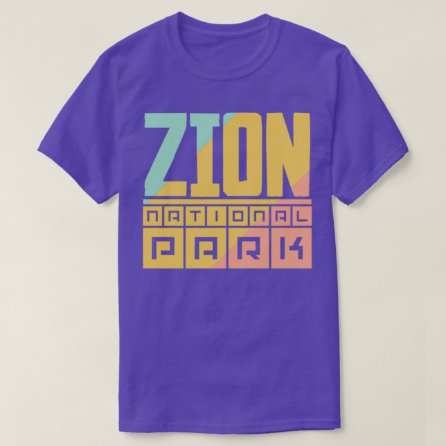 Zion National Park 22 T-Shirt (Design Front)