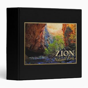 Zion National Park 3 Ring Binder