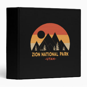 Zion National Park 3 Ring Binder