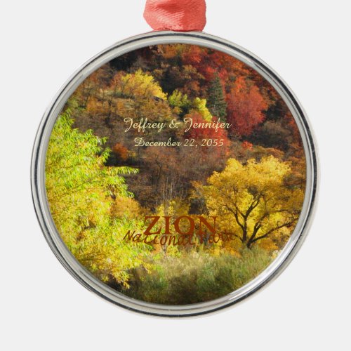 Zion National Park Autumn Ornament