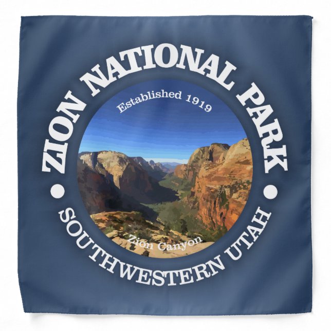 Zion National Park Bandana (Front)