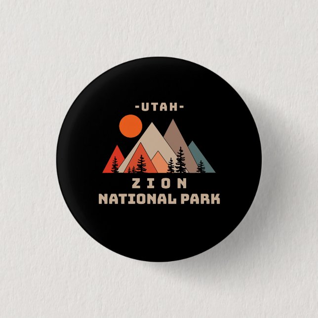 Zion National Park Button (Front)