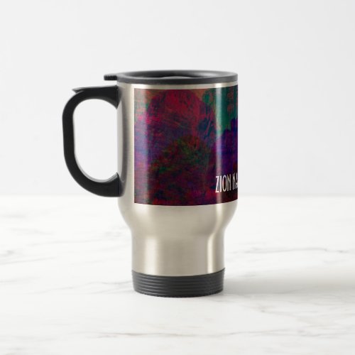 Zion National Park by Sabre Travel Mug V101