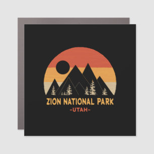 Zion National Park Car Magnet