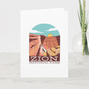 Zion National Park Card