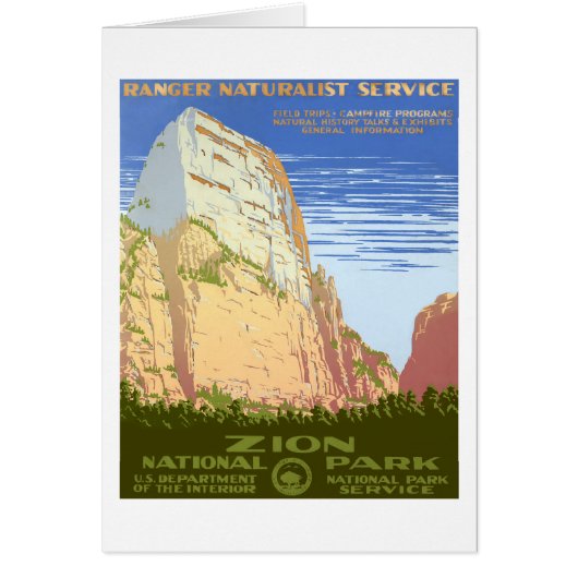 Zion National Park Cards (Front)