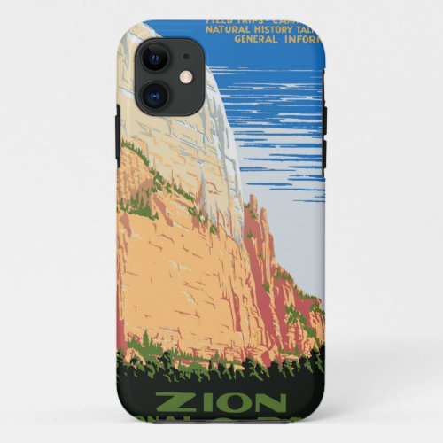 Zion National Park iPhone 11 Case