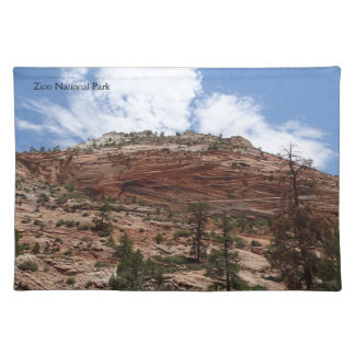 Zion National Park cloth placemat