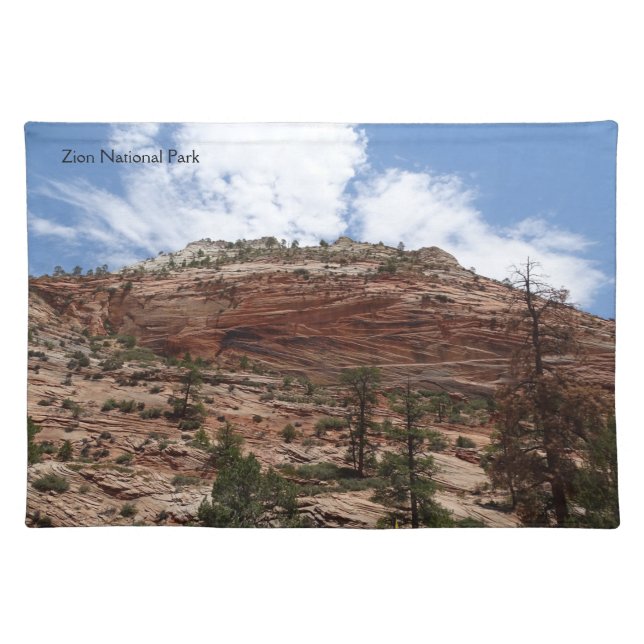 Zion National Park cloth placemat (Front)