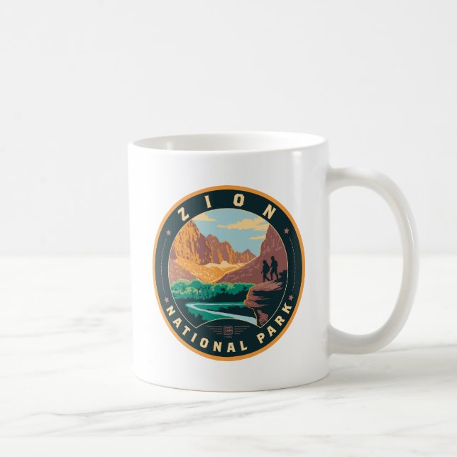 Zion National Park Coffee Mug (Right)
