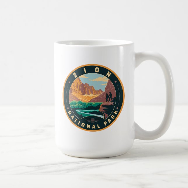 Zion National Park Coffee Mug (Right)