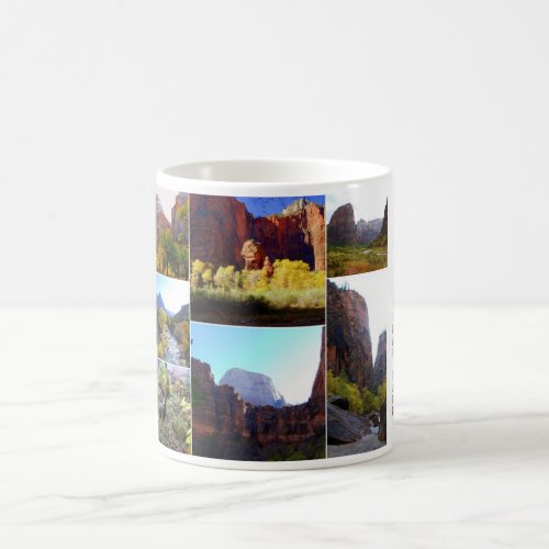 Zion National Park Collage Coffee Mug