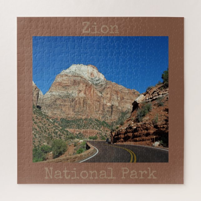 Zion National Park Designer Jigsaw Puzzle (Vertical)