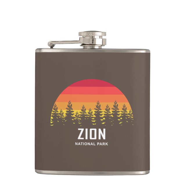 Zion National Park Flask (Front)