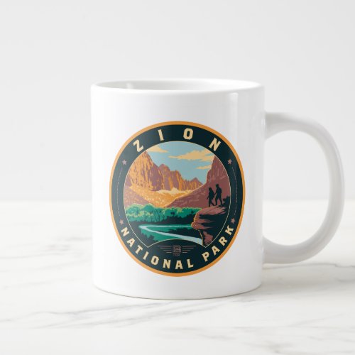 Zion National Park Giant Coffee Mug