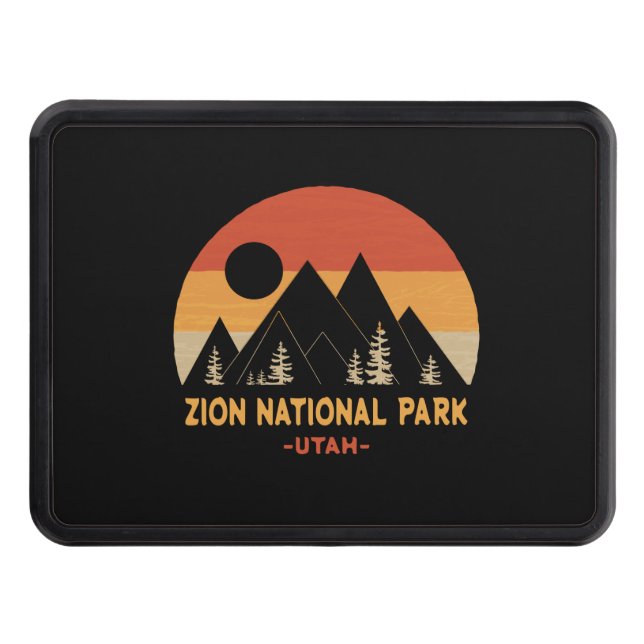Zion National Park Hitch Cover (Front)