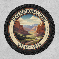 Zion National Park Illustration Travel Art