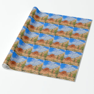 Zion national park in Utah Wrapping Paper