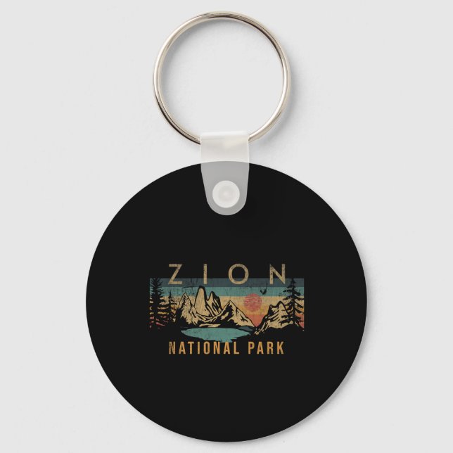 Zion National Park  Keychain (Front)