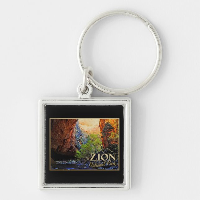 Zion National Park Keychain (Front)