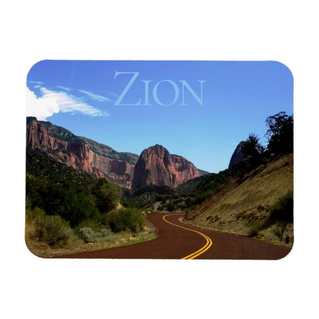 Zion National Park - Kolob Canyons Utah Magnet (Horizontal)