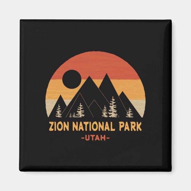 Zion National Park Magnet (Front)