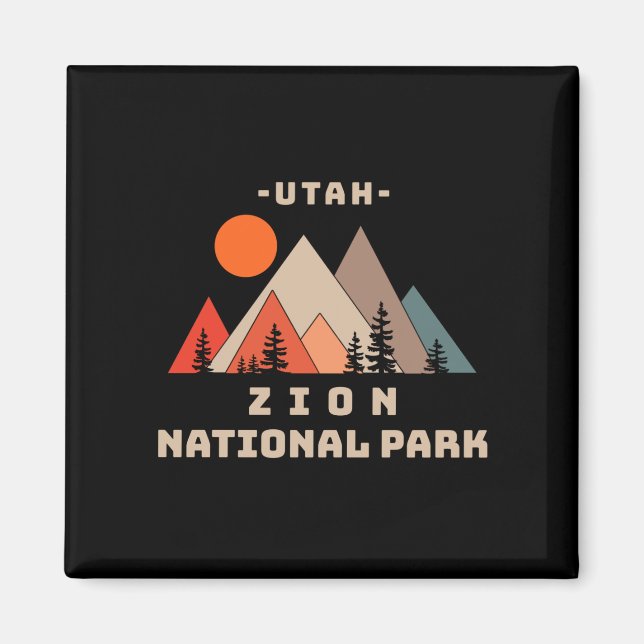 Zion National Park Magnet (Front)
