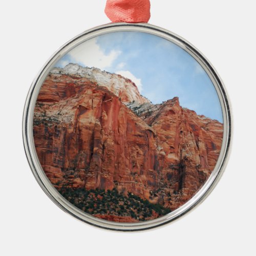 zion national park metal ornament