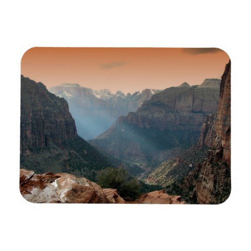 Zion National Park Mountains Landscape Magnet