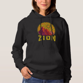 Zion National Park Nature Hiking Fan Hoodie