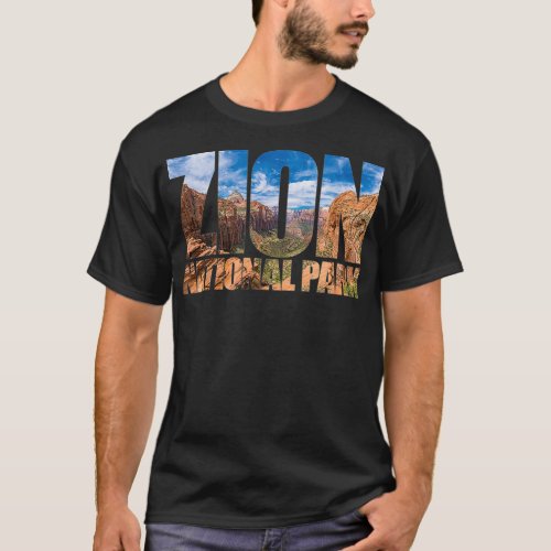 Zion National Park near Las Vegas  Utah USA  Canyo T_Shirt